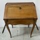 20th century slant-front desk in solid cherry wood