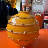 Longwy enamel lamp base