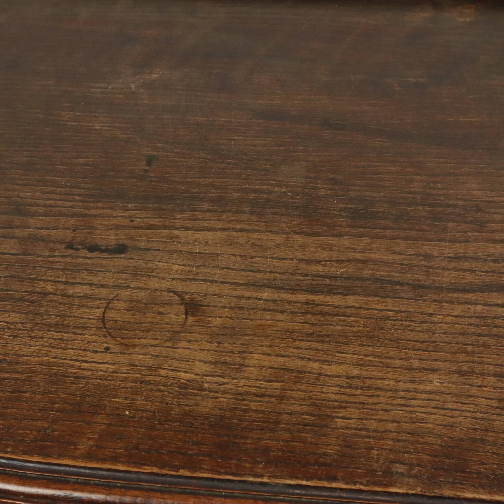 Commode en chêne massif antique France 19e siècle