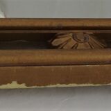 Resin mirror with false parcloses 210x106cm