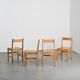 Solid pine chairs, La Cascade Residence, Les Arcs 1600, 1970