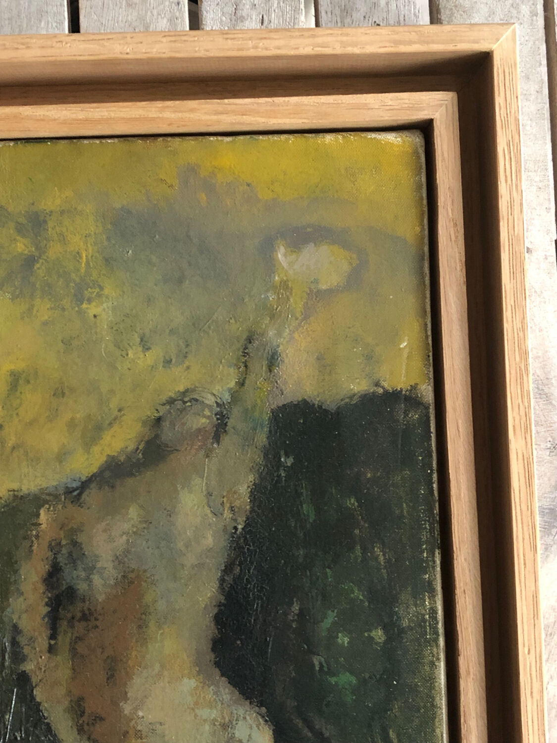 Oil on canvas signed Jacques Van Den Bussche