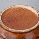 Large ceramic vase, Vase 1485 50, brown vase, ceramic vase, collection, umbrella holder