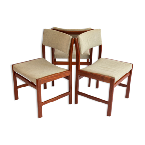 Ensemble 3 chaises de Kurt Ostervig