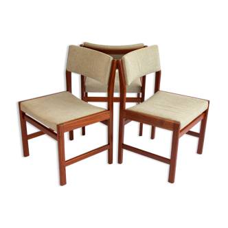 Ensemble 3 chaises de Kurt Ostervig années 60/70