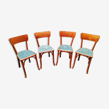 Series of four bistro chairs