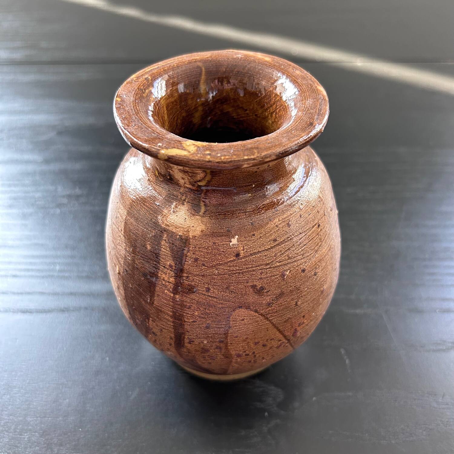 Antique vase signed GW