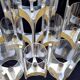 Lustre Vintage en Chrome et Laiton par Sciolari