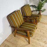 Pair of mid-century modern Danish armchairs in teak – 1960