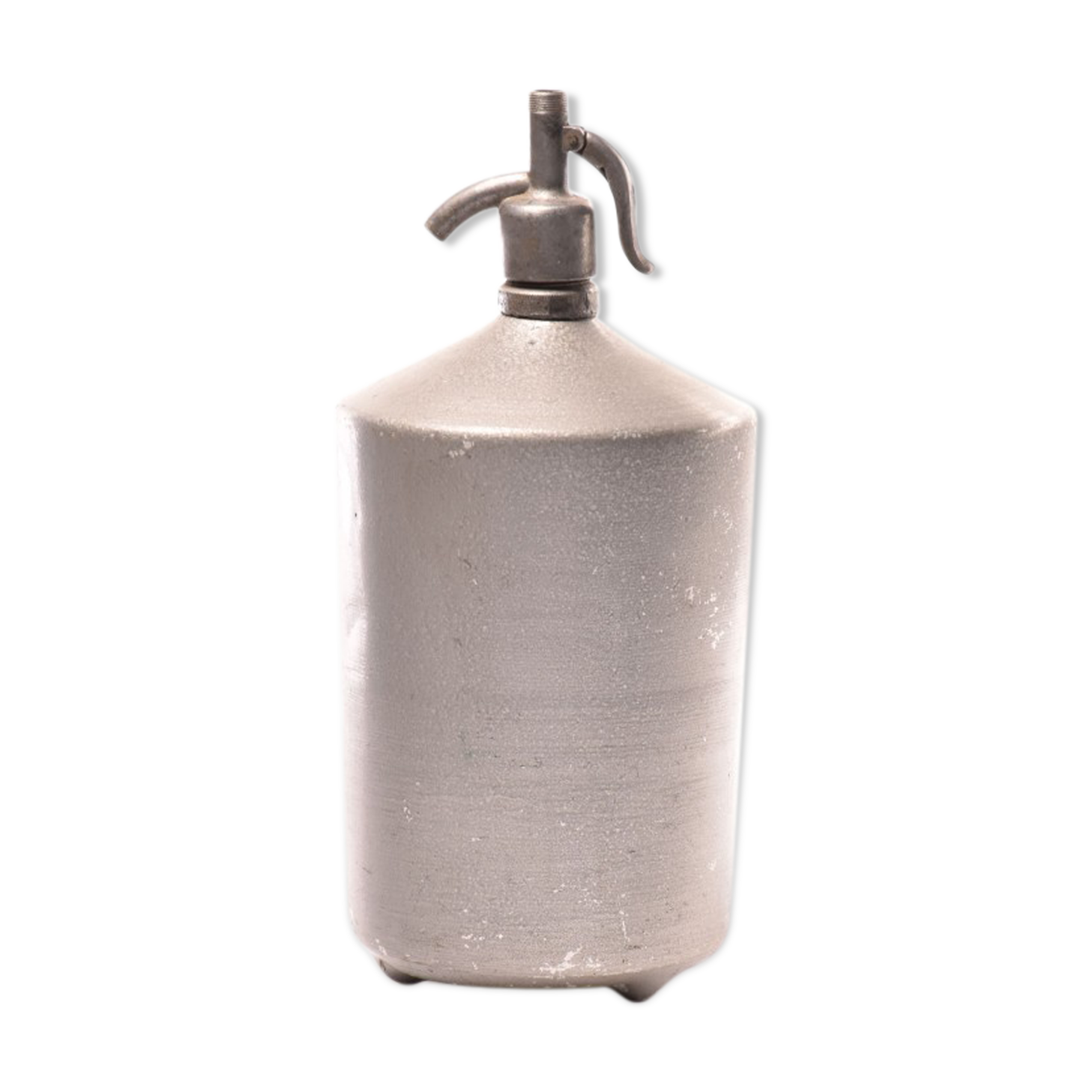 Old metal siphon