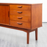 Scandinavian-style teak line, sliding door