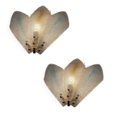 Appliques en Verre de Murano Lot de 2