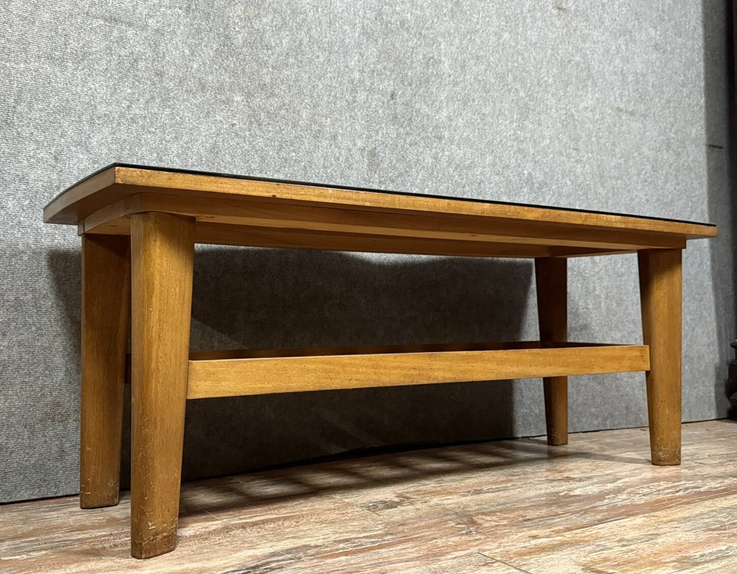 Scandinavian teak coffee table