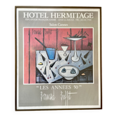 Affiche exposition Bernard Buffet - La Baule 1980