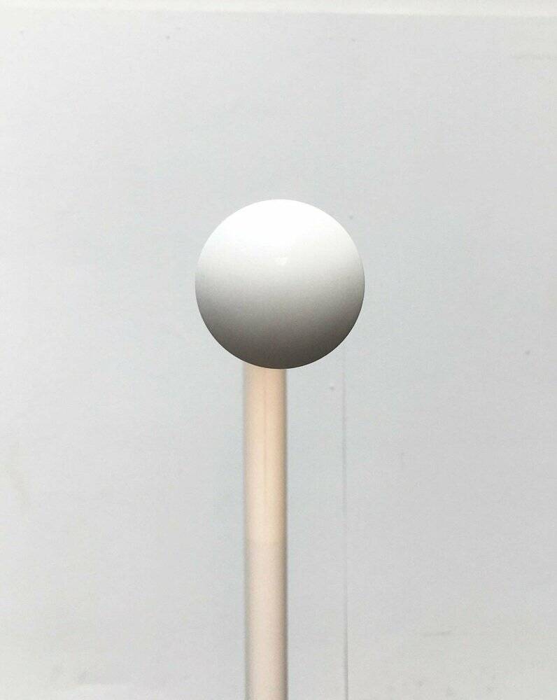 Floor lamp with a tube design from the Swedish Space Age mid-century by Anders Pehrson for Ateljé Lyktan, 1960s.