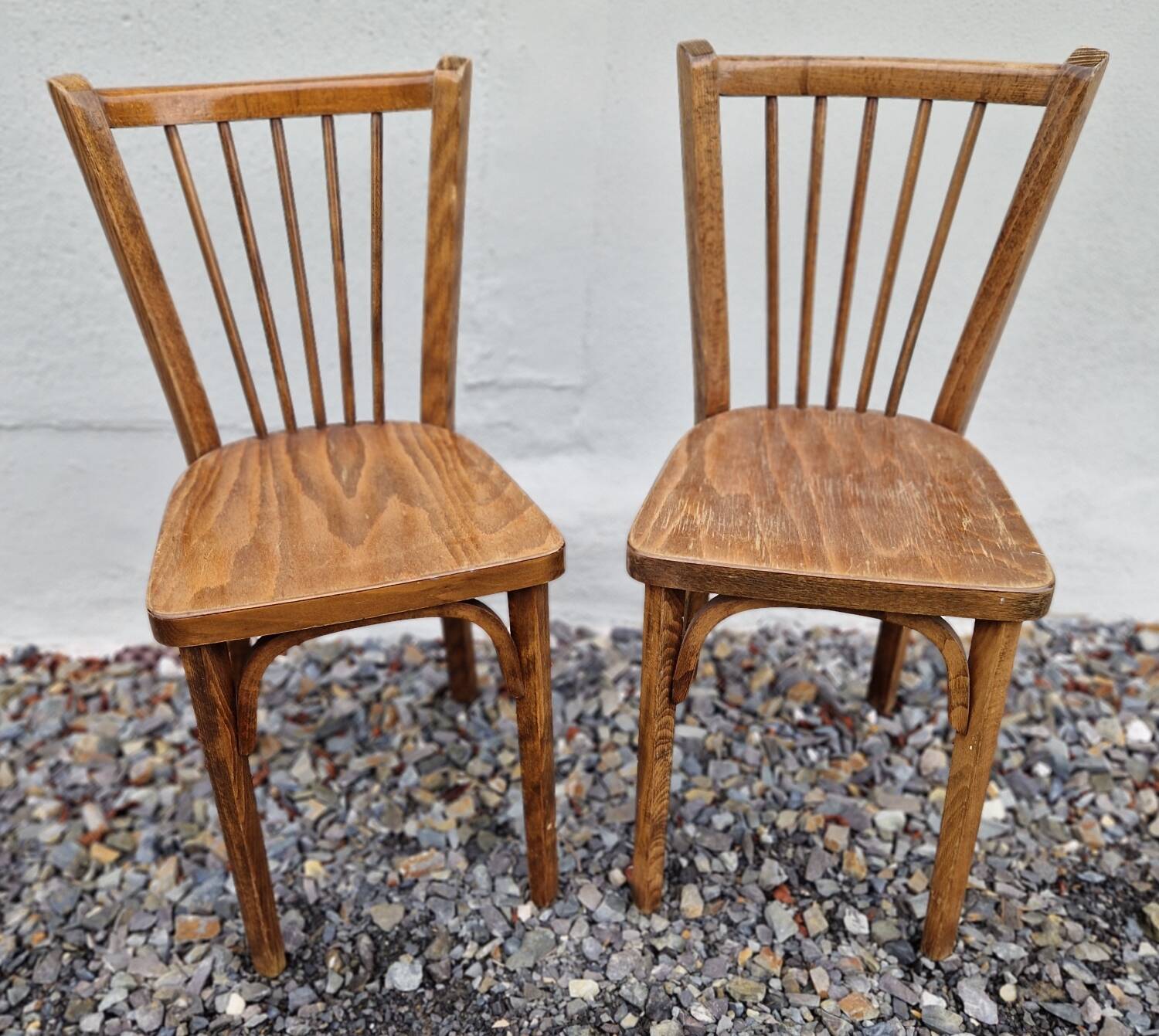 Pair of Baumann chairs