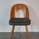 Set 6 chairs Walnut Suman by MIER, Mid-Century Czechoslovakia 1960 s