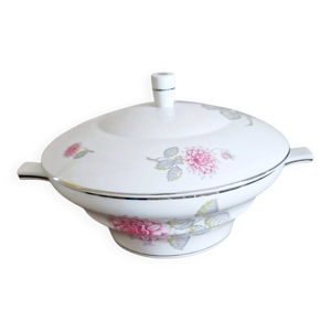 Soupière en porcelaine - blanche