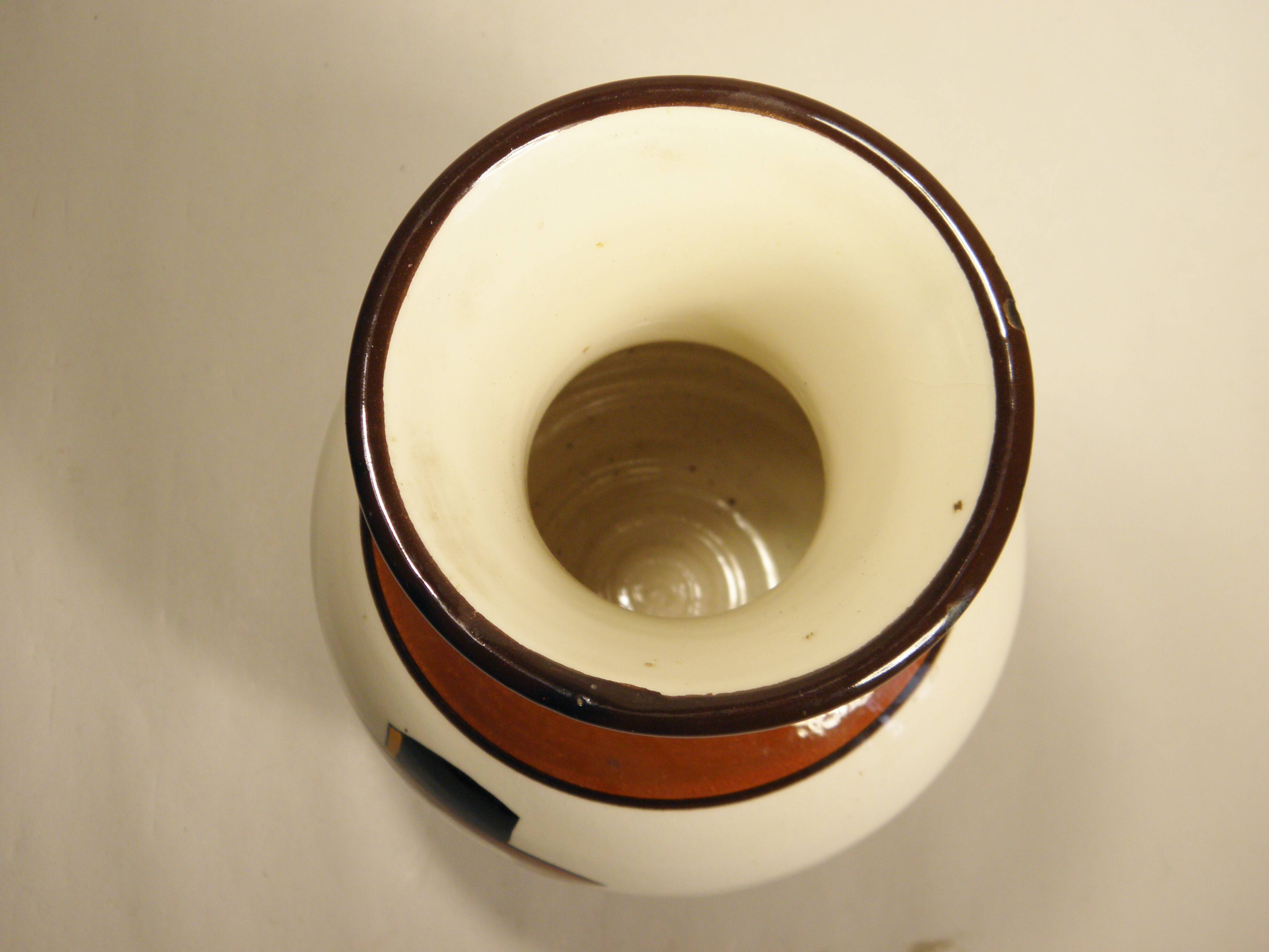 Vase en faience de quimper