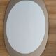 Two-tone wall mirror vintage design Italy