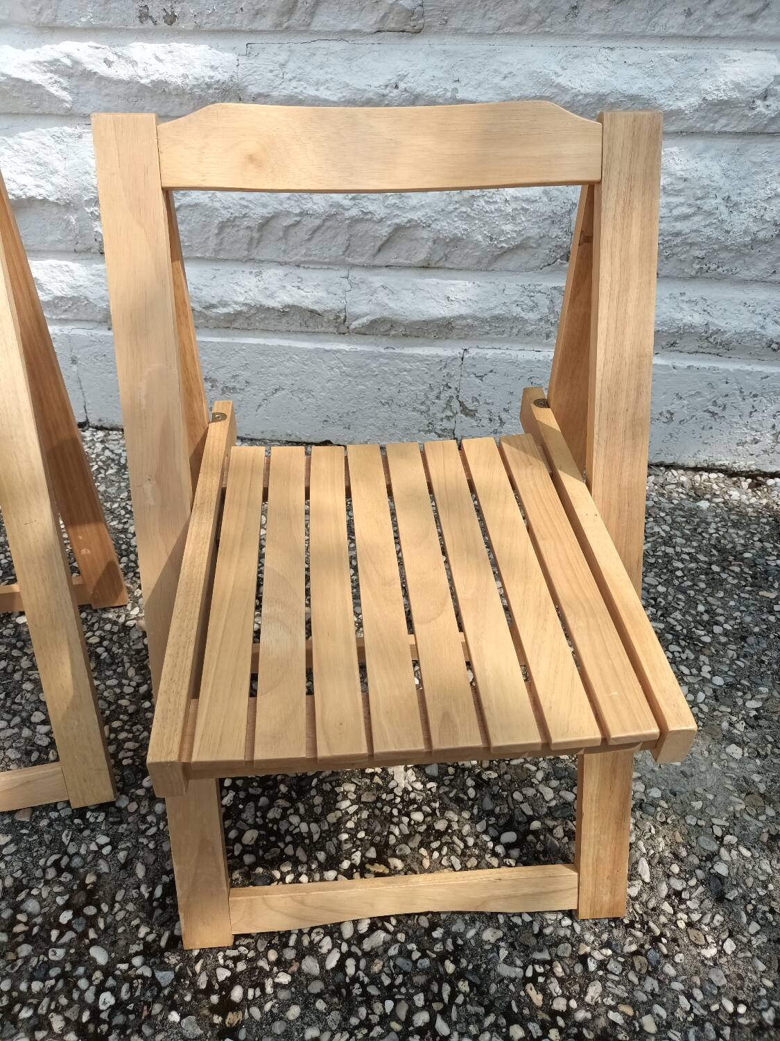 Vintage folding chairs