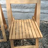 Vintage folding chairs