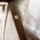 Pair of GFM-87 armchairs by Juliusz Kędziorek, GFM, Poland, 1960s