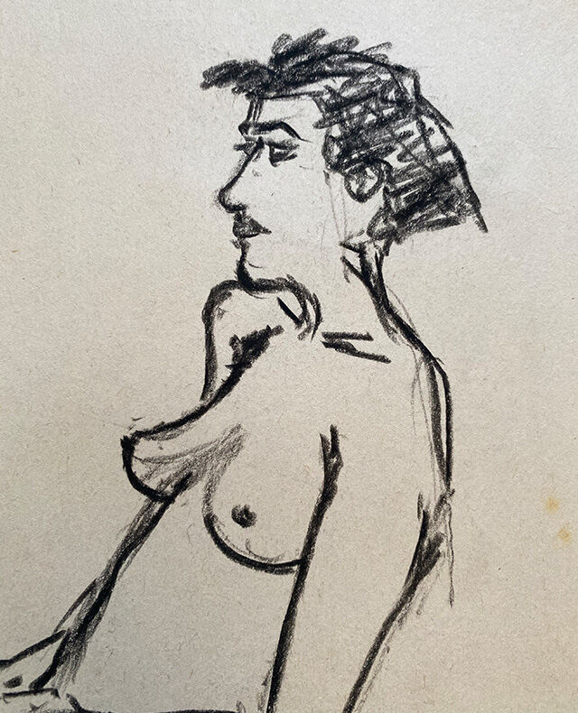 Nude sketches 1920