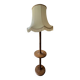 Designer wooden floor lamp