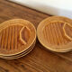 Set of 6 vintage asparagus plates Sarreguemines