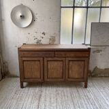 Pitchpine and pine sideboard from the 1950s