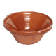 Enamelled terracotta salad bowl
