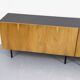 Minimalist Mid-Century Walnut Sideboard, 1960s
