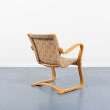 Sculptural armchair 1960 by Gustav Axel Berg for Bröderna Anderssons