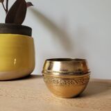 Petit pot / vase en laiton