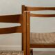 Chaises de salle à manger vintage italiennes rustiques modernes par Snaidero, années 1970, ensemble de 5