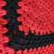 Crochet cushion cover 35x35