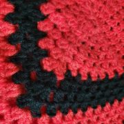 Crochet cushion cover 35x35