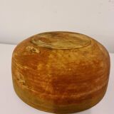 Swedish folk art, large unique agricultural bowl from the early 19th century in painted wood.