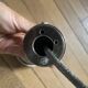 vintage silver metal wall light 250901