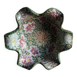 Polylobed earthenware salad bowl