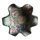 Polylobed earthenware salad bowl