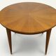 Dining table in mahogany, Neo-Classical style, Art Deco period, 1940.