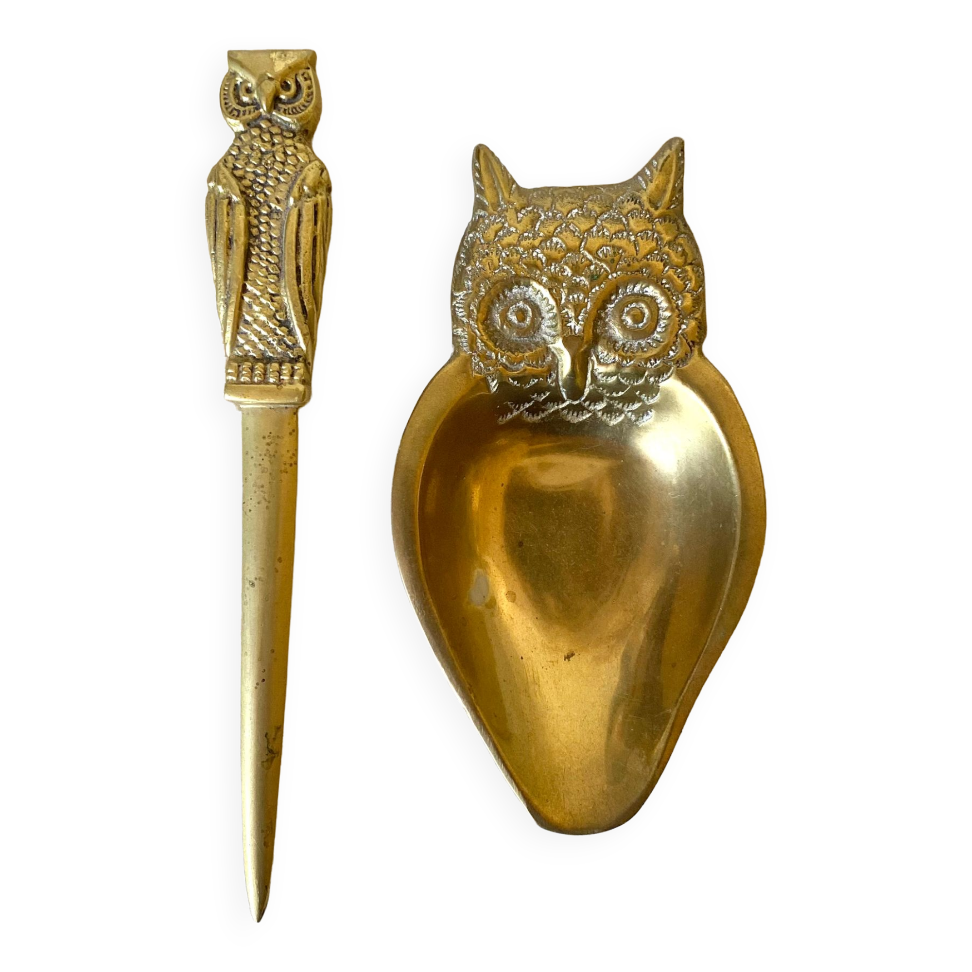 Empty pocket and nice brass letter opener