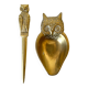 Empty pocket and nice brass letter opener