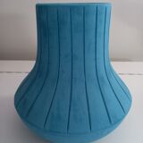 Vase bleu turquoise en terre cuite