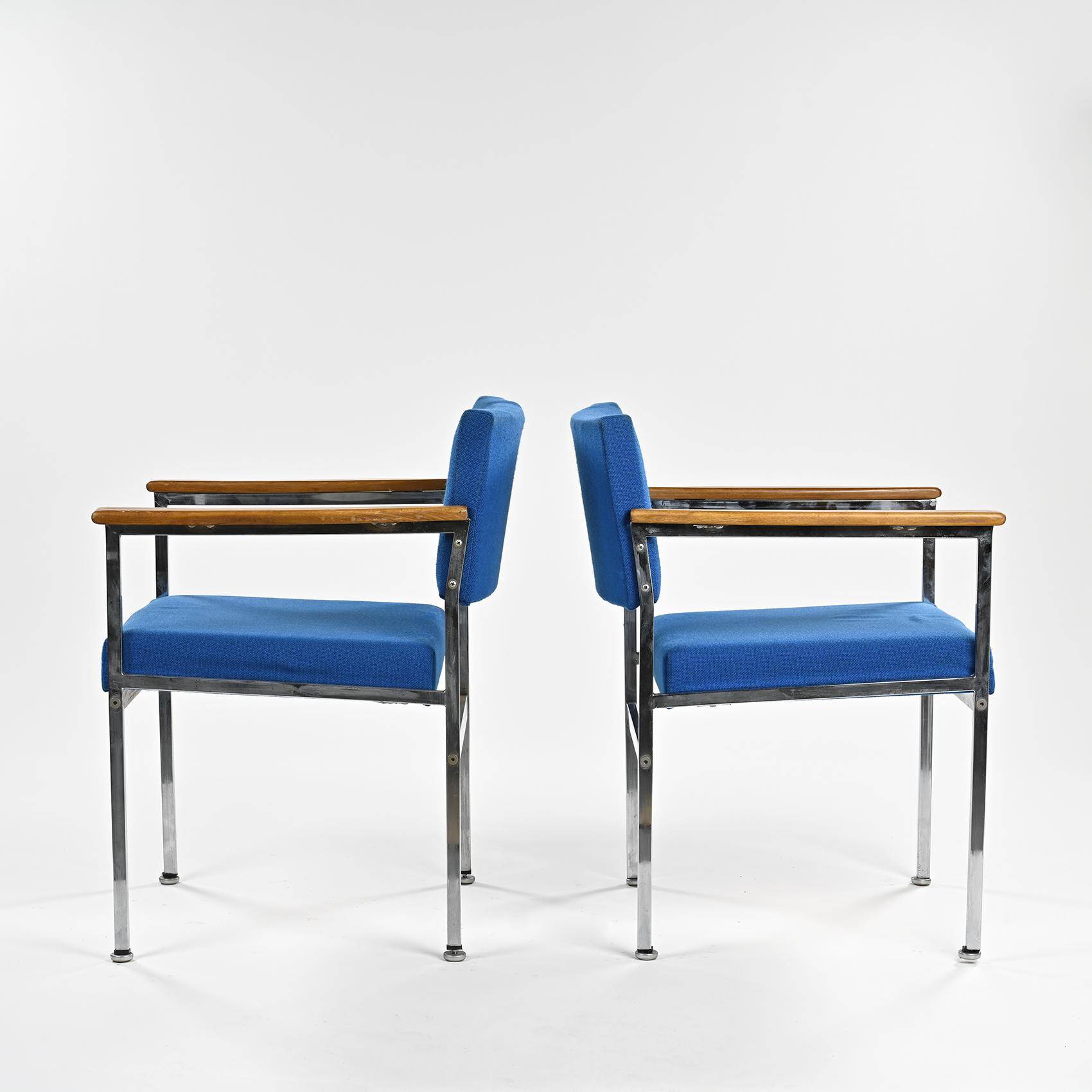 Scandinavian armchair pair, circa 1960