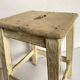 Wooden workshop stool from the 1950s