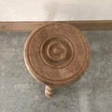 Raw tripod stool