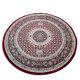 Round oriental wool rug 2m